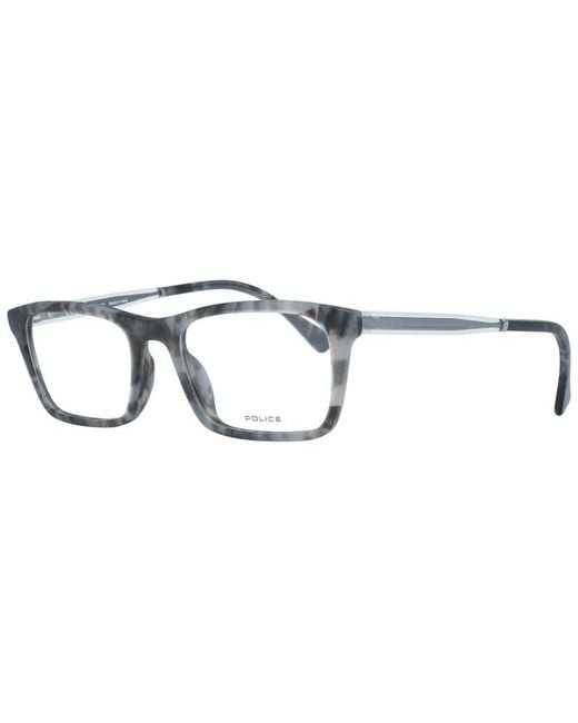 Police Gray Plastic Glasses (frames) for men