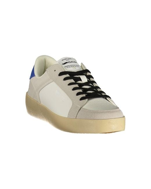 Gas Multicolor Bianco Polyurethane Men Sneaker for men