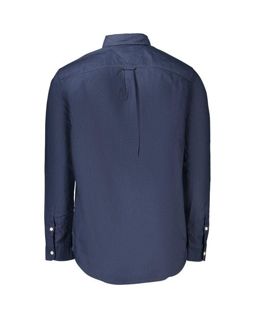 Tommy Hilfiger Blue Cotton Shirt for men