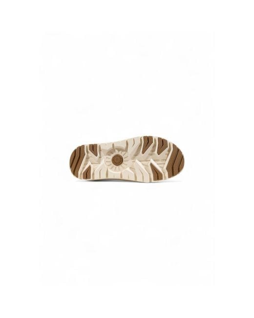 Ugg White Beige Suede Leather Clogs for men