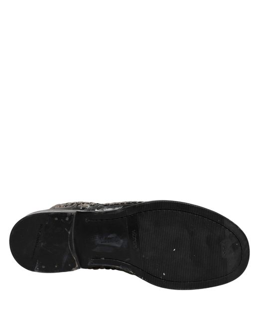Dolce & Gabbana Black Leather Runway Studs Ankle Boots Shoes for men