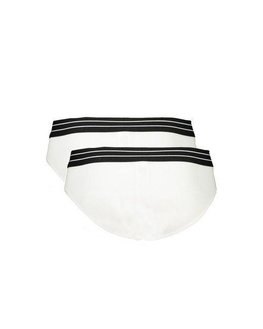 Roberto Cavalli Black White Cotton Mens Underwear for men