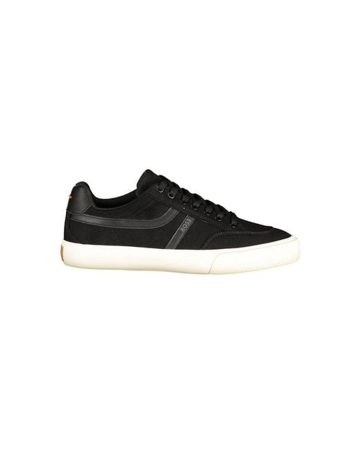Boss Black Polyurethane Men's Sneaker for men