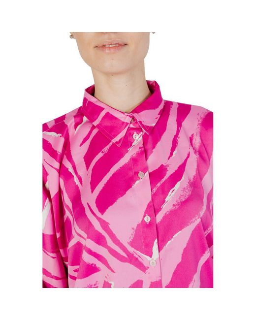 ONLY Pink Polyester Blouse