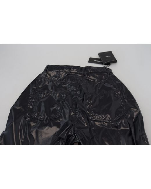 Dolce & Gabbana Black Chic High Waist Skinny Pant
