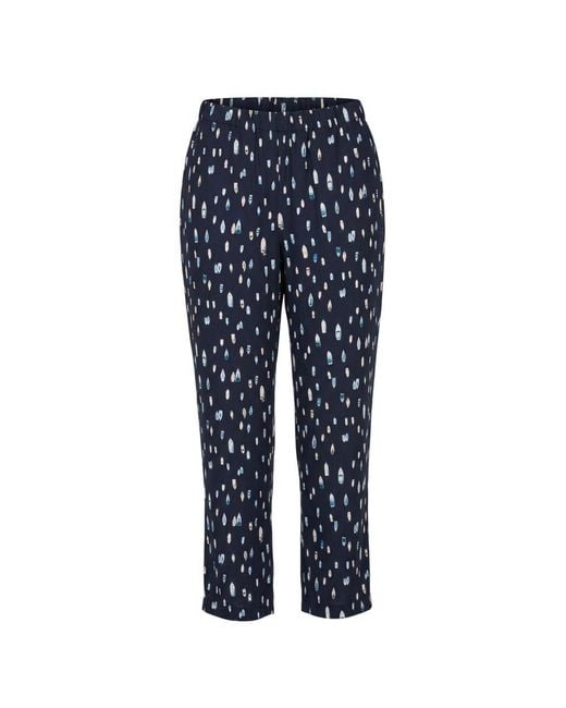Trussardi Blue Cotton Pants