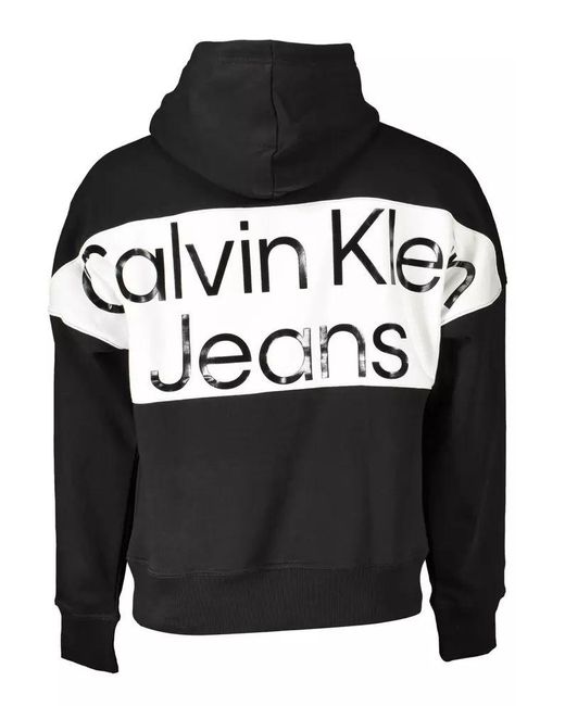 Calvin Klein Black Cotton Sweater for men
