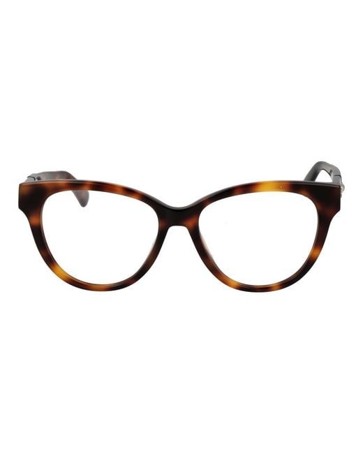 Longchamp Black Brown Acetate Glasses (frames)