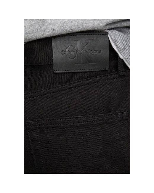 Calvin Klein Black Cotton Jeans & Pant for men