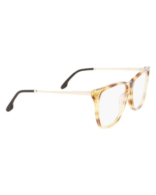 Victoria Beckham Brown Acetate Glasses (Frames) main image 0