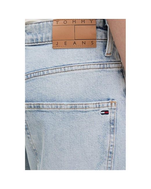 Tommy Hilfiger Light Blue Recycled Cotton Mom Jeans