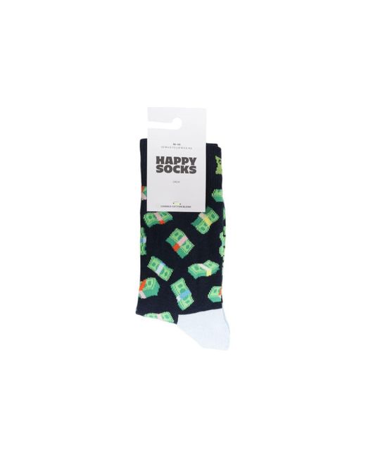 Happy Socks Green Cotton Sock for men