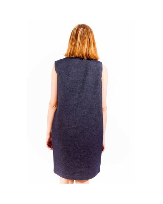 Love Moschino Blue Cotone Dress