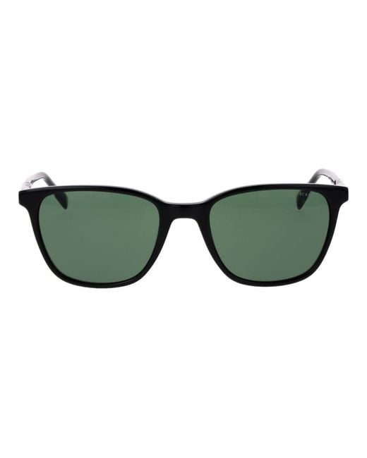 Hackett Green Black Acetate Sunglasses for men