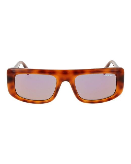 Guess Brown Plastic Sunglasses