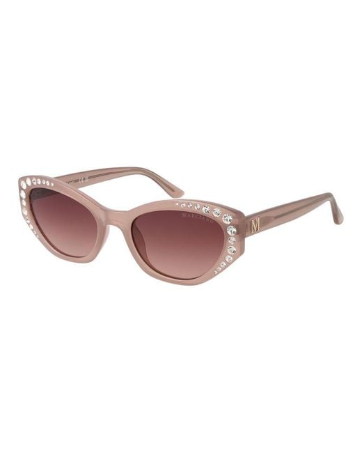MARCIANO BY GUESS Pink Beige Sunglasses