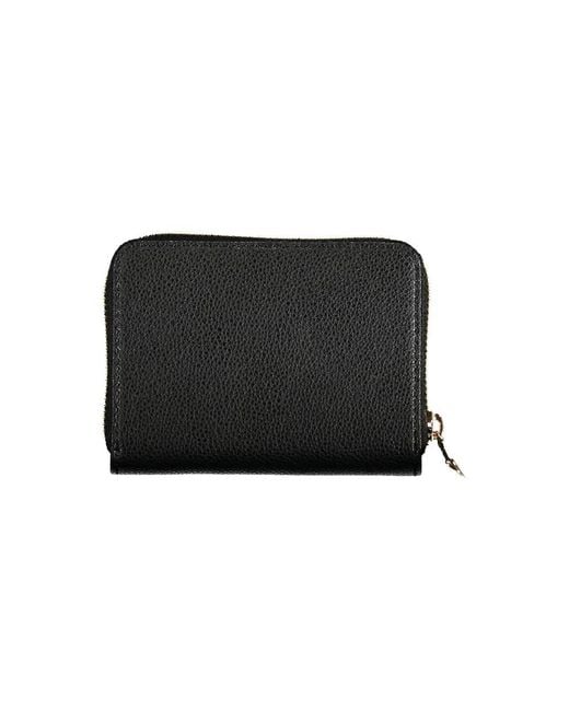 Patrizia Pepe Black Leather Wallet