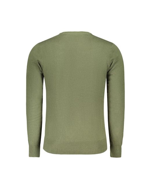 North Sails Green Verde Acrylic Men Sweater for men