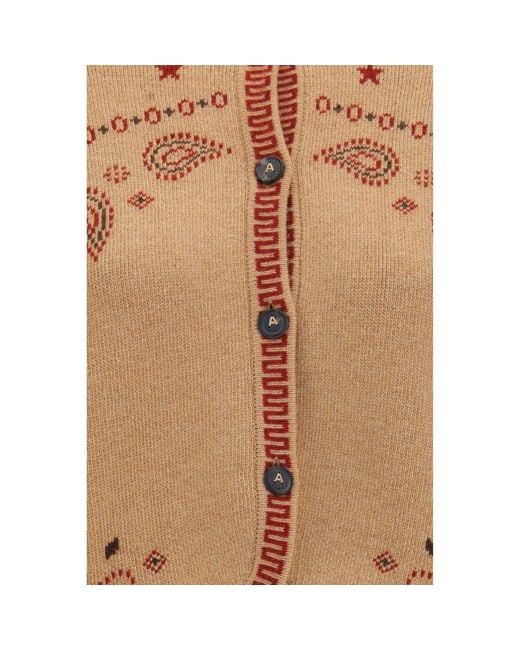 Alanui Natural Brown Wool Oves Aries Full