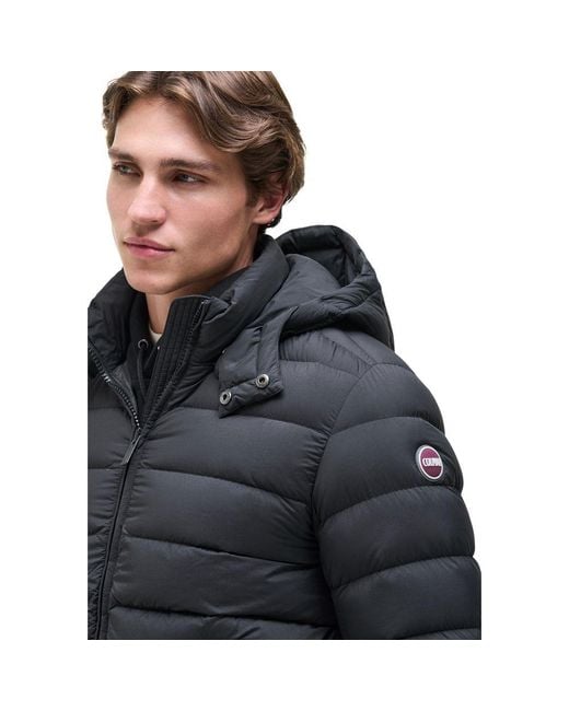 Colmar Gray Polyamide Full-Length Jacket for men