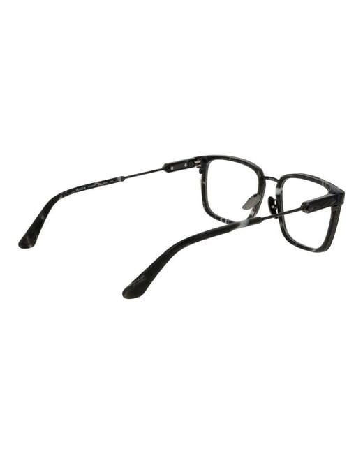 Police Black Gray Metal Glasses (frames) for men