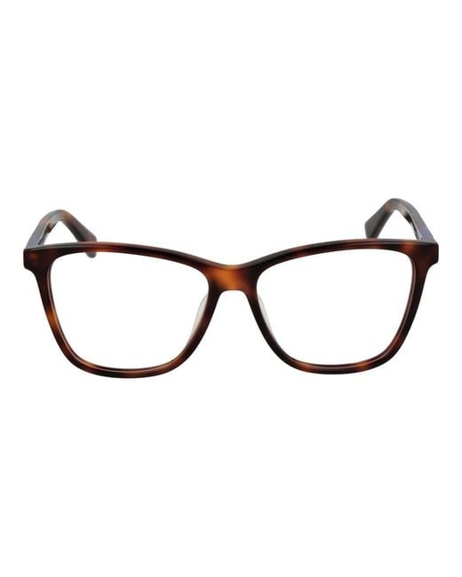 Longchamp Black Brown Acetate Glasses (frames)