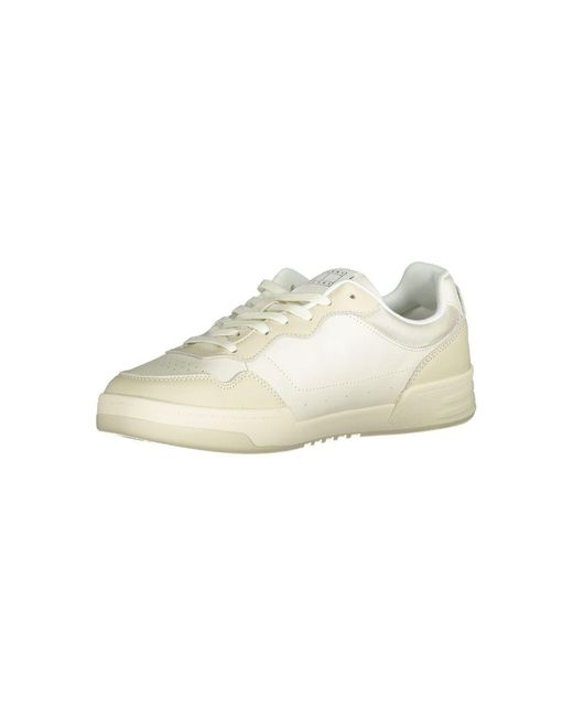 Tommy Hilfiger White Polyester Sneaker for men