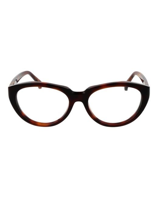 Max Mara Black Classic Rectangular Optical Frames
