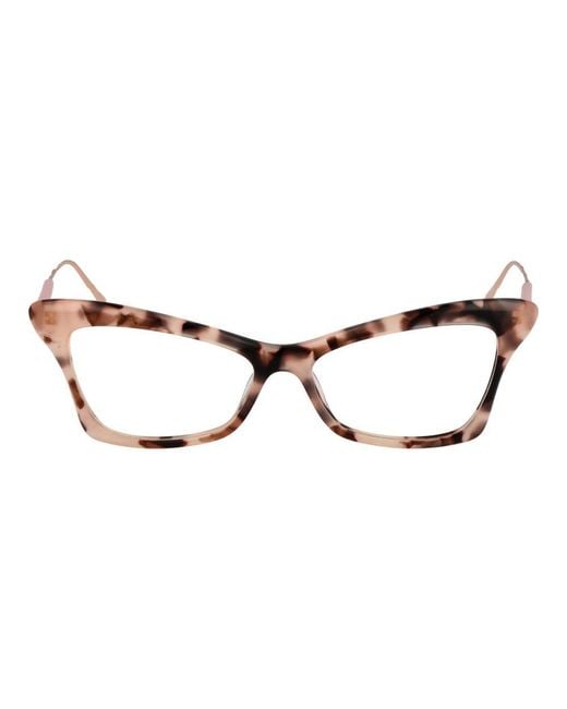 Emilio Pucci Brown Plastic Glasses (Frames)