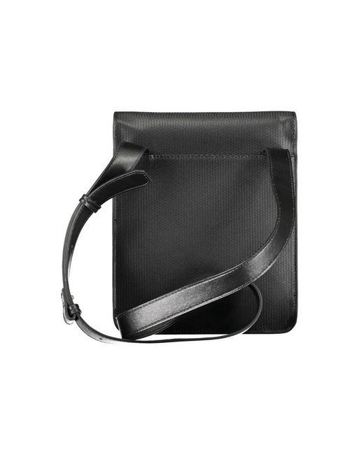 Calvin Klein Black Polyester Shoulder Bag for men