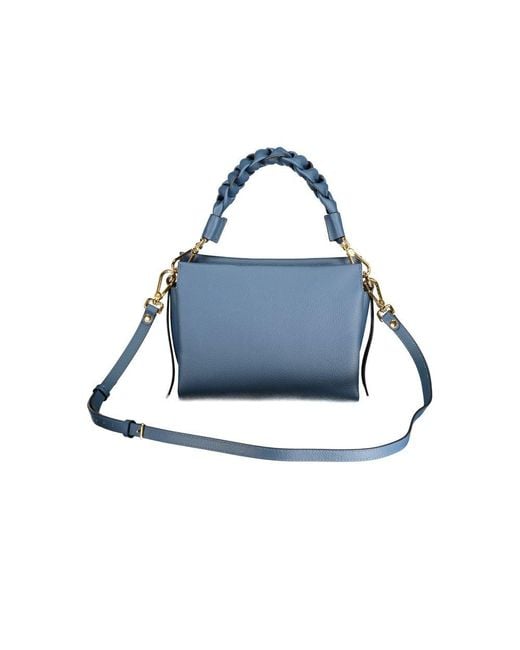 Coccinelle Blue Leather Bag