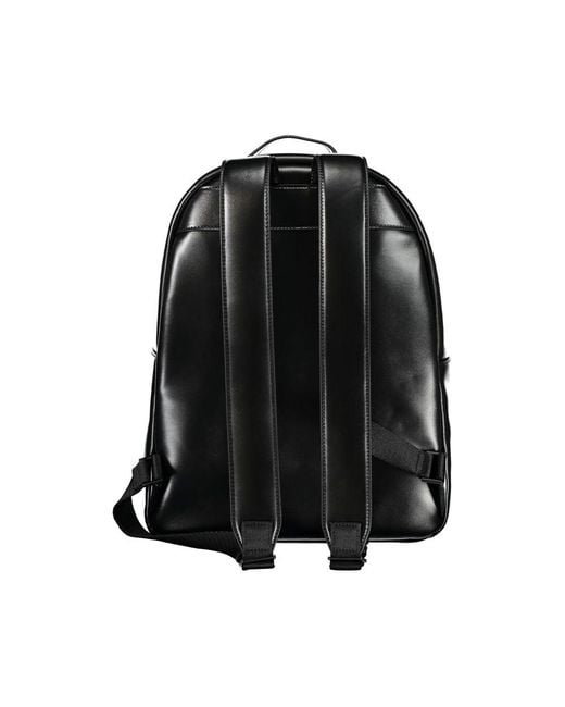 Calvin Klein Black Elegant Urban Backpack With Laptop Compartment for men