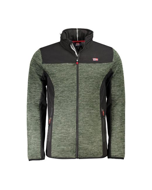 Norway 1963 Green Polyester Jacket for men