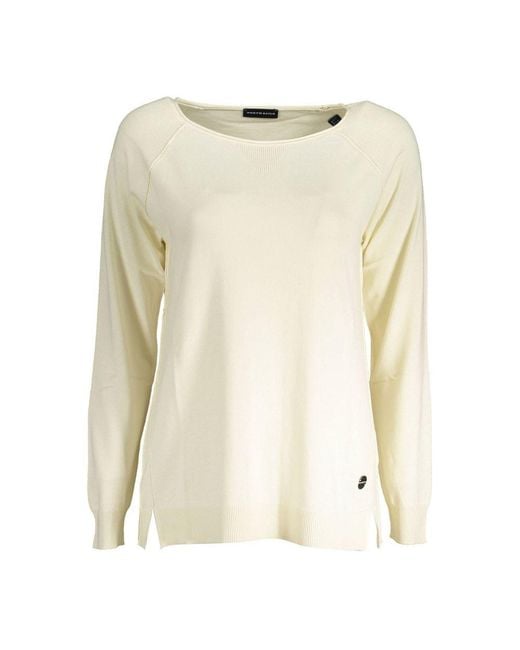 North Sails Natural Bianco Viscosa Sweater
