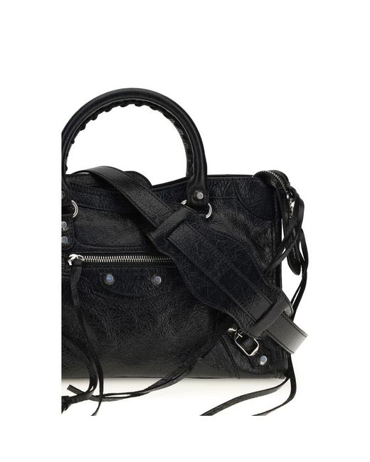 Balenciaga Black Lamb Ovis Aries Aries Handbag