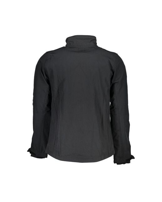 Gianmarco Venturi Black Polyester Men's Jacket for men