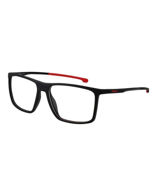 Carrera DUCATI Black Aluminum Glasses (frames) for men