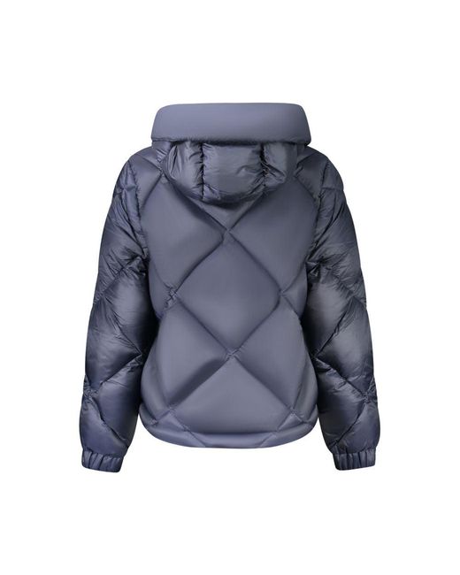 K-Way Blue Polyester Jackets & Coat