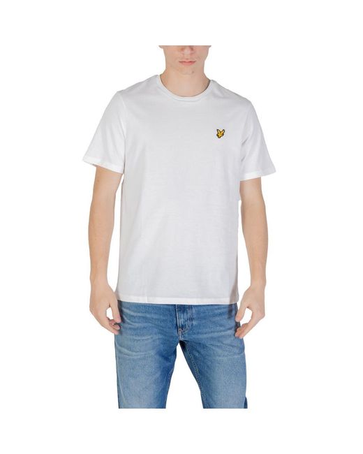 Lyle & Scott Blue Cotton T-Shirt for men
