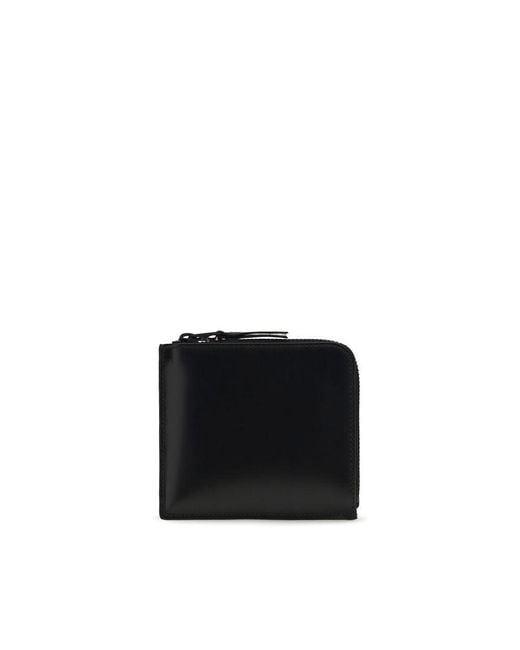 Comme des Garçons Black Calf Leather Bos Taurus Wallet for men