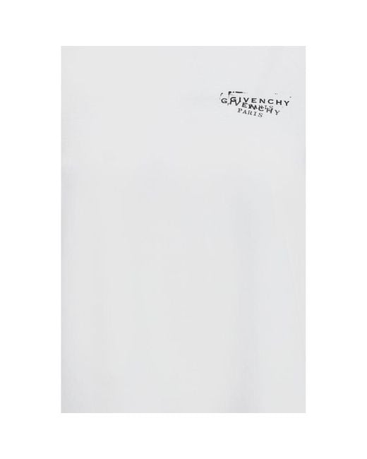 Givenchy White Cotton T