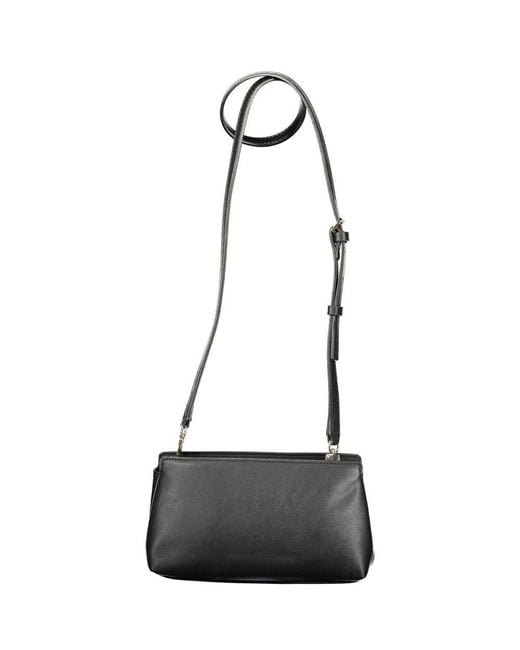 Guess Black Nero Poliuretano Female Shoulder Bag