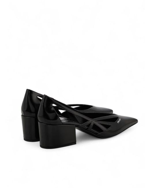 Prada Black Leather Cut for men