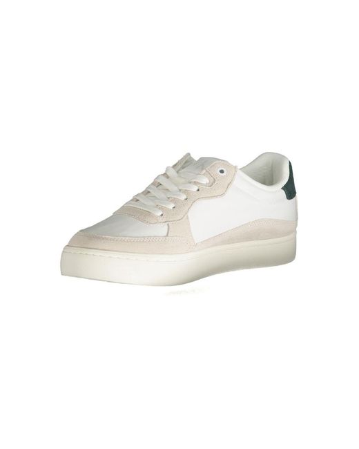 Calvin Klein White Leather Men Sneaker for Men | Lyst