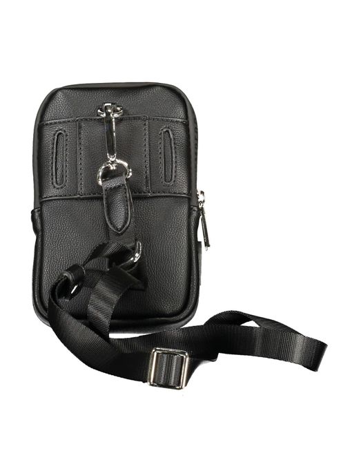 Bikkembergs Black Polyethylene Shoulder Bag for men
