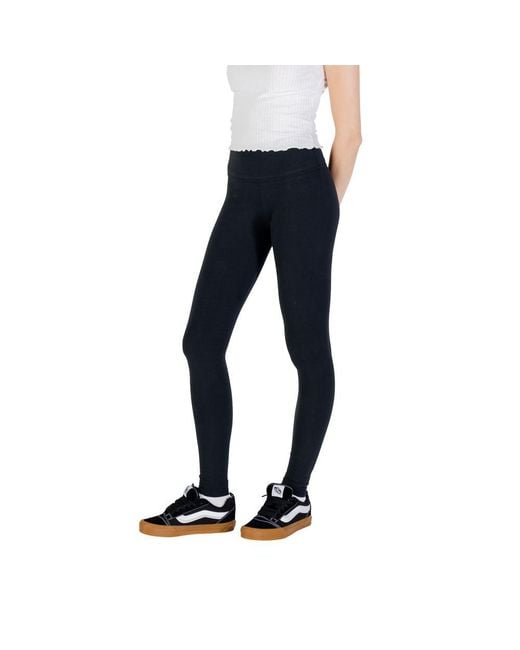 Converse Blue Black Cotton Leggings