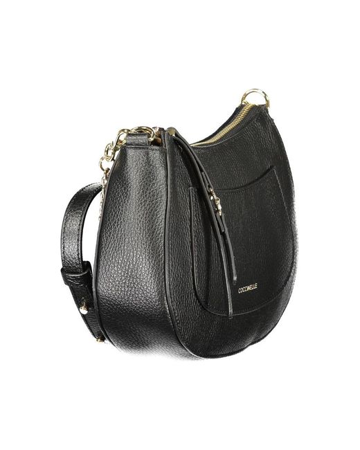 Coccinelle Gray Leather Handbag