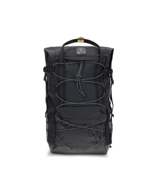 Parajumpers Black Hari Backpack for men