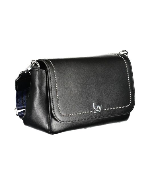 Byblos Black Polyurethane Handbag