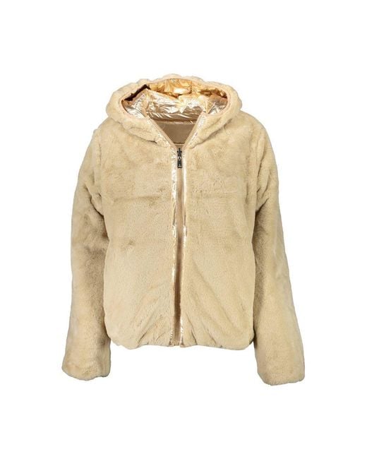 U.S. POLO ASSN. Natural Nylon Jacket